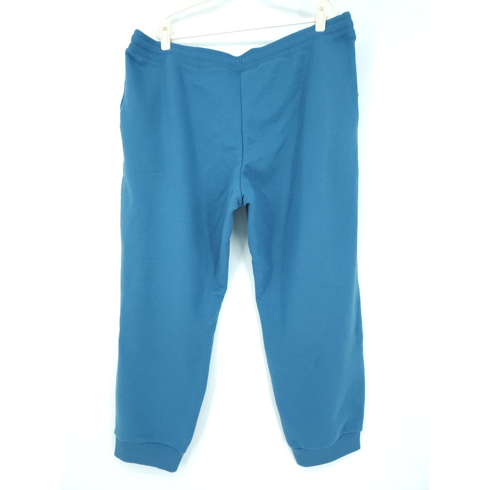 REI Co-op Pants Mens 2XL Blue Fleece Joggers Sweatpants Casual Lounge PullOn NWT - Picture 8 of 8